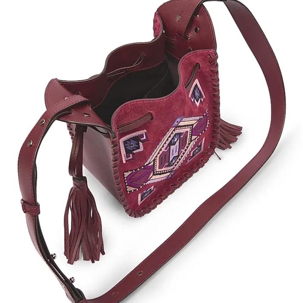 Isabel Marant Raspberry Mini Silao Bag - Picture 6 of 6